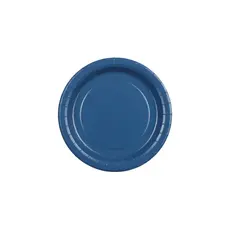 Bordjes Donkerblauw 18cm (6st)