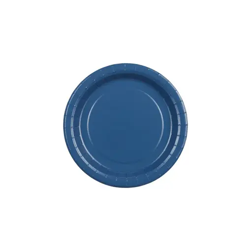 Bordjes Donkerblauw 18cm (6st)