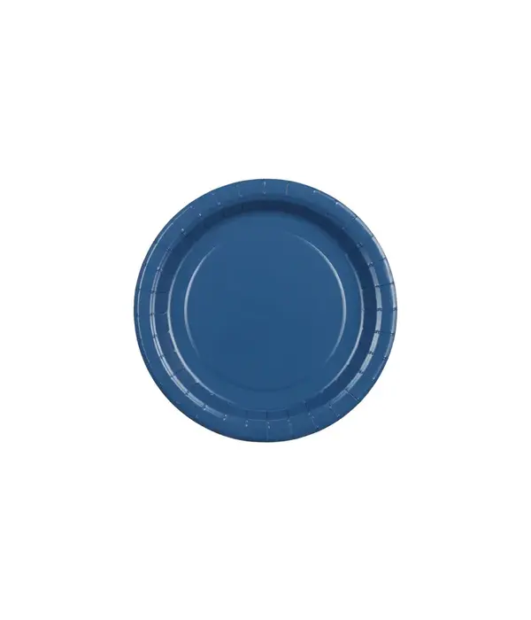 Bordjes Donkerblauw 18cm (6st)