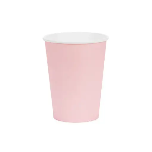 Cups Lichtroze 250ml (6st)