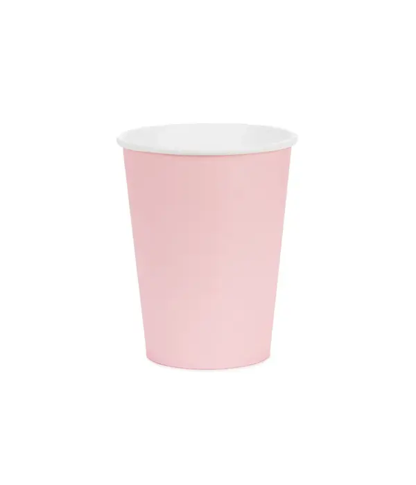 Cups Lichtroze 250ml (6st)