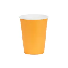 Cups Licht Oranje 250ml (6st)