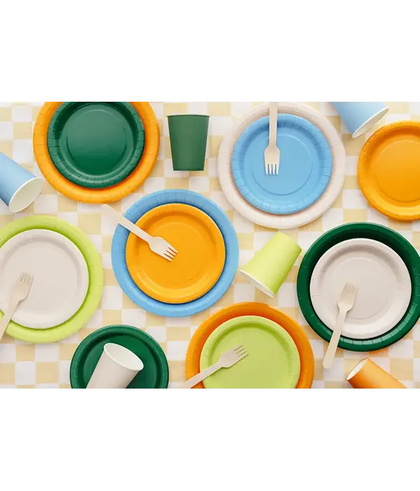 Cups Donkergroen 250ml (6st)