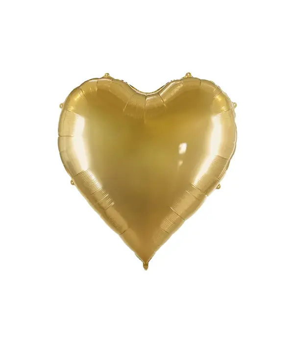 Folie Ballon Hart XXL Goud 136x129cm