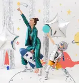 Zilveren Glossy Ballonnen 30cm (50st)