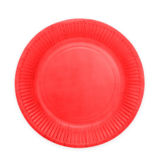 Rode borden 23cm FSC (8st)