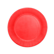 Rode borden 23cm FSC (8st)