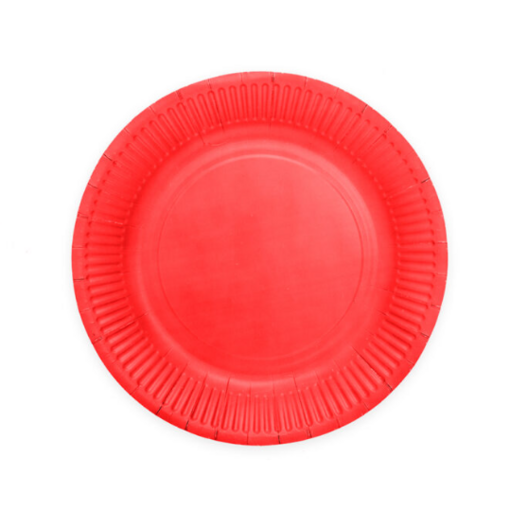 Rode borden 23cm FSC (8st)