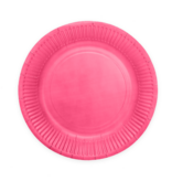Hot Pink Gebaksbordjes 18cm FSC (8st)