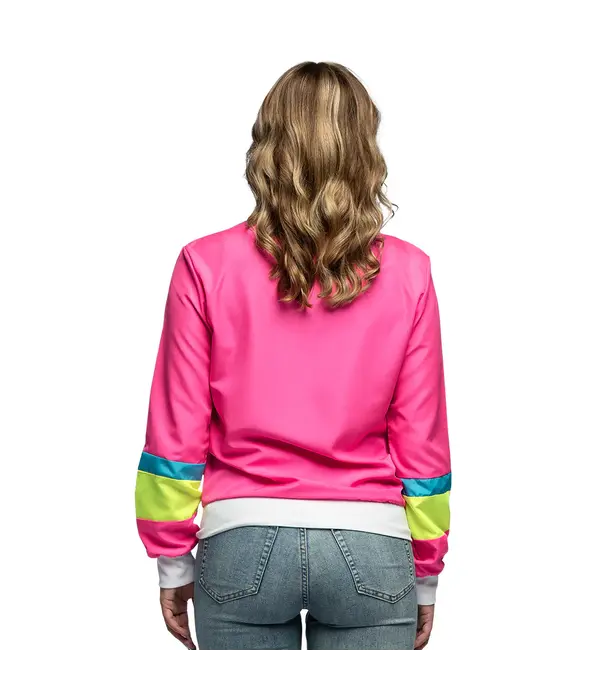 Trainingsjas 90's Retro Babe Roze Jasmijn