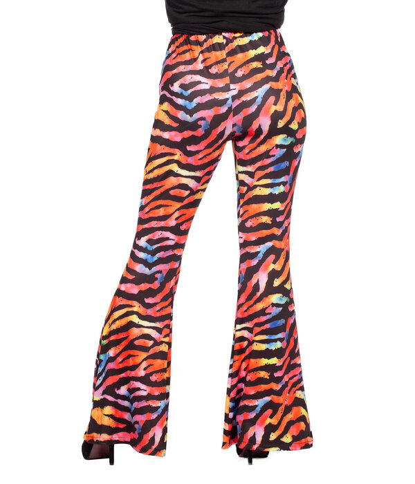 Dames Hippiebroek Tijger multicolour