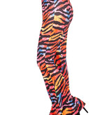 Dames Hippiebroek Tijger multicolour