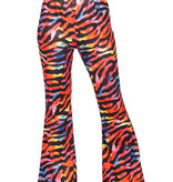 Dames Hippiebroek Tijger multicolour