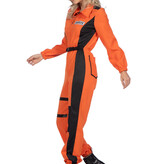 Inmate Overall Dames Oranje