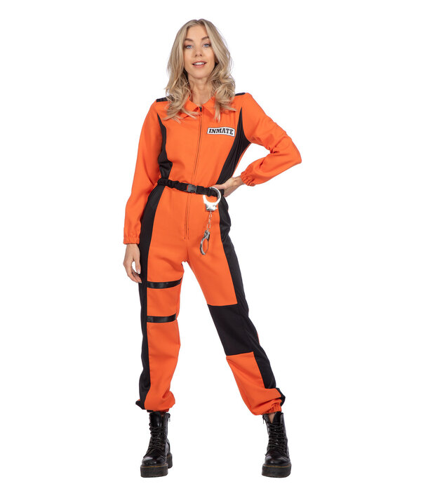 Inmate Overall Dames Oranje