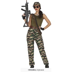 Carnavalsoutfit Militair Dames