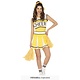 Cheerleader Jurkje Dames Geel