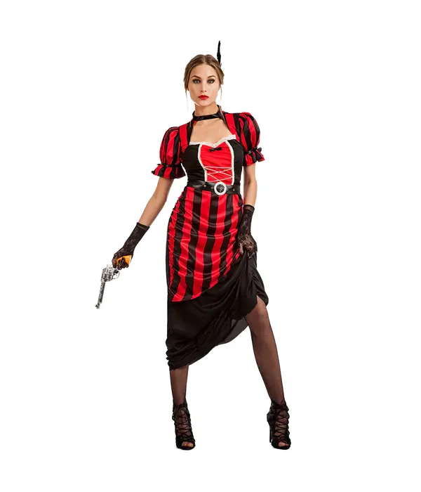 Kostuum Saloon girl Betsy