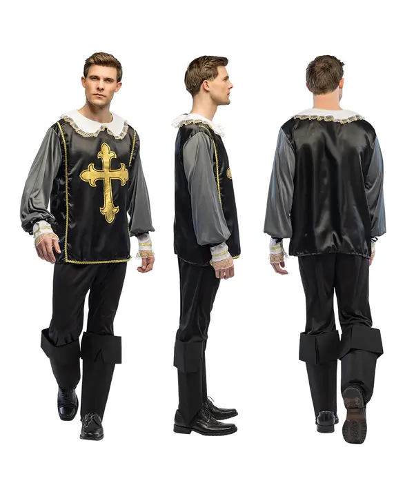 Kostuum Musketier Treville Heren