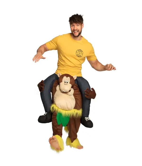 Stap-In Kostuum Funny Monkey