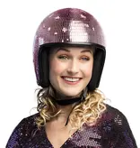 Disco Helm 80s Roze