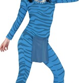 Avatar Jumpsuit Vrouwen Blauw