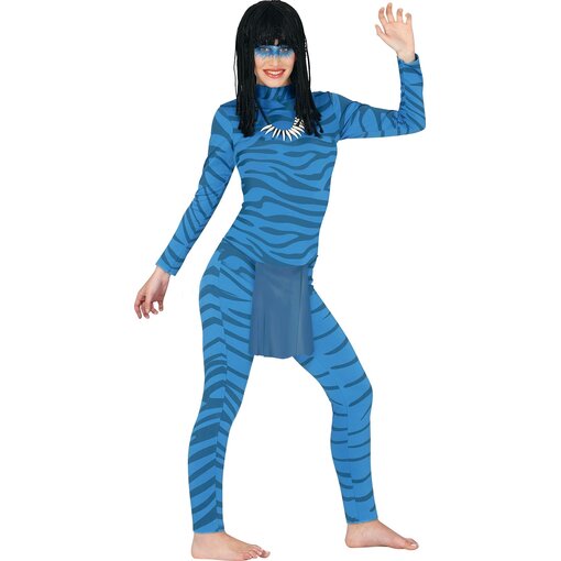 Avatar Jumpsuit Vrouwen Blauw