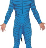Avatar Kostuum Blauw Mannen