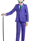 Gestreept Joker kostuum kind