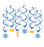 Hangdecoratie Swirls Après Ski (12st)