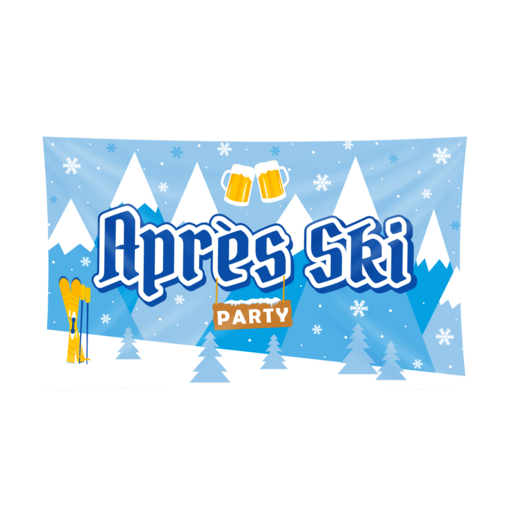 XXL Vlag Après Ski (150x90cm)