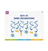 Hangdecoratie Swirls Après Ski (12st)