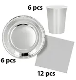 Tafelgerei Set Zilver (24st)