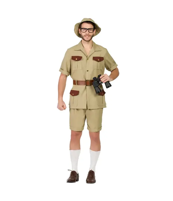 Safari Ranger Kostuum Mannen Amari