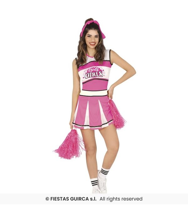 Cheerleader Kostuum Pink Sharina