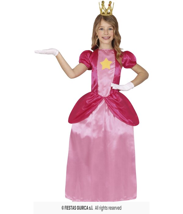 Prinsessenjurk Peach Kind Roze