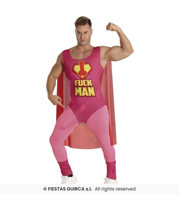 Fuckman Superheld Pak Roze