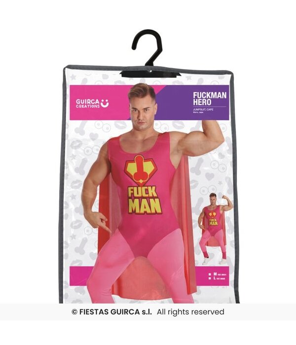 Fuckman Superheld Pak Roze