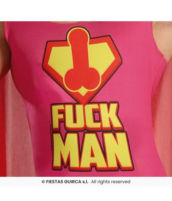 Fuckman Superheld Pak Roze