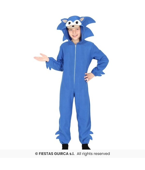 Hedgehog Sonic Pak Blauw Kind
