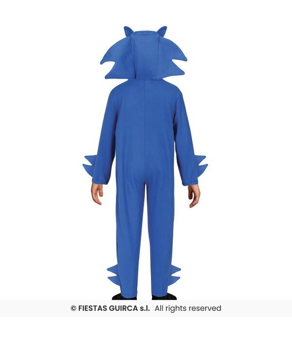 Hedgehog Sonic Pak Blauw Kind