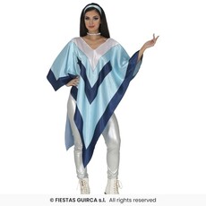 Disco Poncho Volwassenen