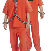 County Jail kostuum Heren Oranje