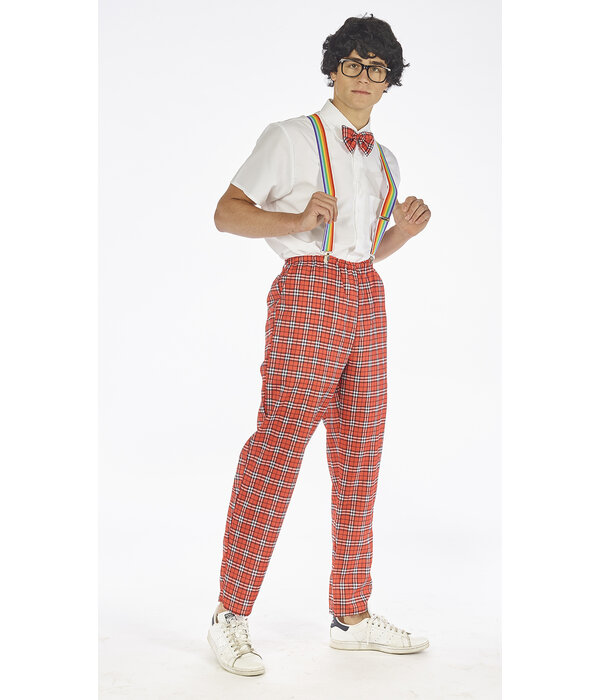 Nerd Studenten Outfit Heren