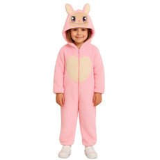 Labubu Onesie Roze Kind Hartje