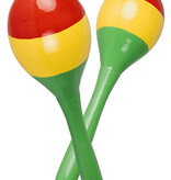 Sambaballen Hout Carnaval Rood Groen Geel