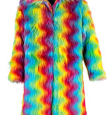 Lange Carnavalsjas Colorwave Dames