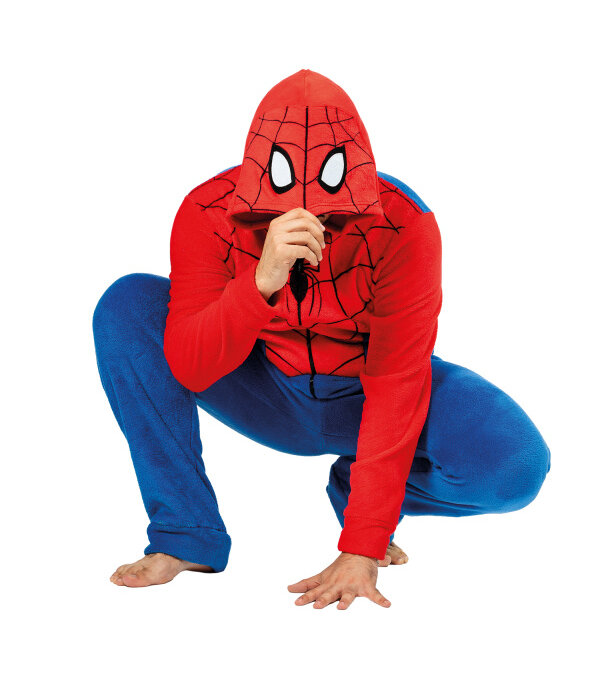 Spiderman Onesie Volwassenen
