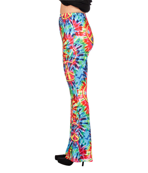 Hippiebroek Peace Tie-Dye Dames