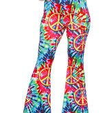 Hippiebroek Peace Tie-Dye Dames